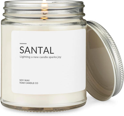 1OAK Lemon Candle - Citrus Candles for Home, Kitchen, & Summer - Fruity Candles Scented - Long Burning Premium Soy Wax Candle - Hand-Poured (7oz.)