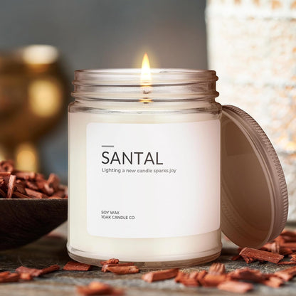 1OAK Lemon Candle - Citrus Candles for Home, Kitchen, & Summer - Fruity Candles Scented - Long Burning Premium Soy Wax Candle - Hand-Poured (7oz.)