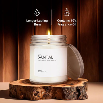 1OAK Lemon Candle - Citrus Candles for Home, Kitchen, & Summer - Fruity Candles Scented - Long Burning Premium Soy Wax Candle - Hand-Poured (7oz.)