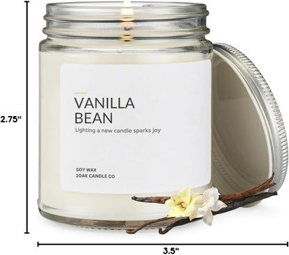 1OAK Lemon Candle - Citrus Candles for Home, Kitchen, & Summer - Fruity Candles Scented - Long Burning Premium Soy Wax Candle - Hand-Poured (7oz.)
