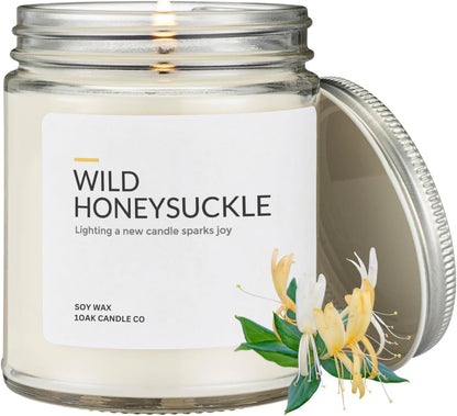 1OAK Lemon Candle - Citrus Candles for Home, Kitchen, & Summer - Fruity Candles Scented - Long Burning Premium Soy Wax Candle - Hand-Poured (7oz.)