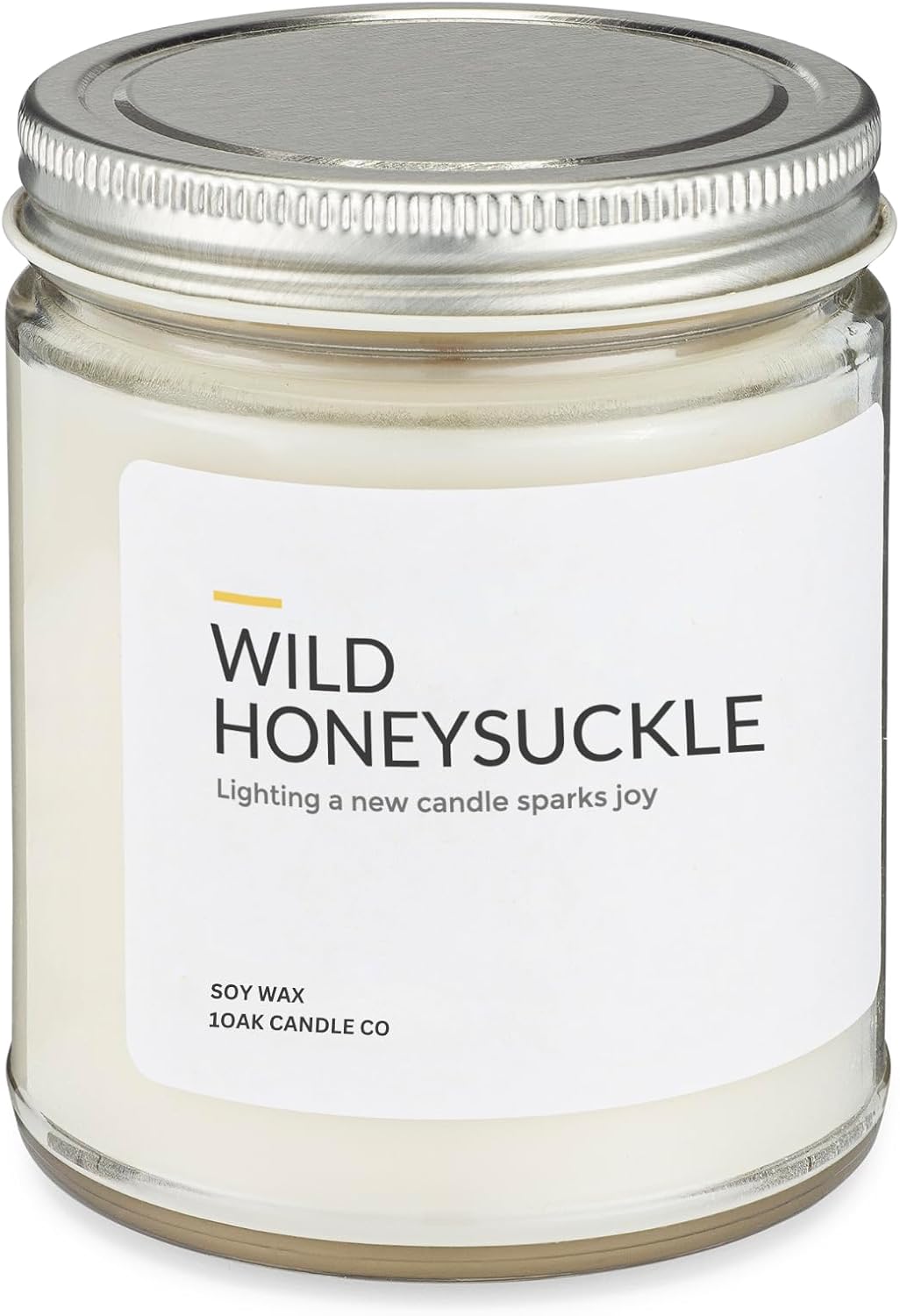 1OAK Lemon Candle - Citrus Candles for Home, Kitchen, & Summer - Fruity Candles Scented - Long Burning Premium Soy Wax Candle - Hand-Poured (7oz.)