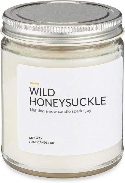 1OAK Lemon Candle - Citrus Candles for Home, Kitchen, & Summer - Fruity Candles Scented - Long Burning Premium Soy Wax Candle - Hand-Poured (7oz.)