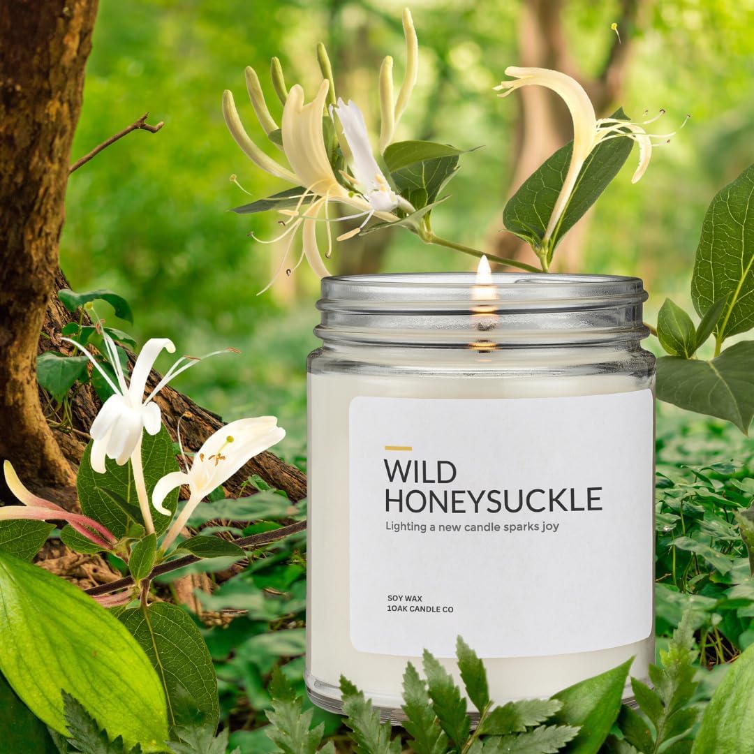 1OAK Lemon Candle - Citrus Candles for Home, Kitchen, & Summer - Fruity Candles Scented - Long Burning Premium Soy Wax Candle - Hand-Poured (7oz.)