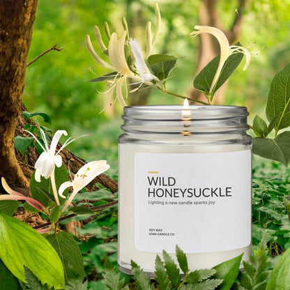 1OAK Lemon Candle - Citrus Candles for Home, Kitchen, & Summer - Fruity Candles Scented - Long Burning Premium Soy Wax Candle - Hand-Poured (7oz.)