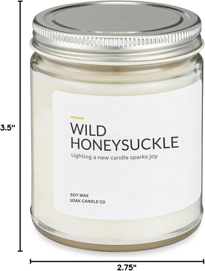1OAK Lemon Candle - Citrus Candles for Home, Kitchen, & Summer - Fruity Candles Scented - Long Burning Premium Soy Wax Candle - Hand-Poured (7oz.)