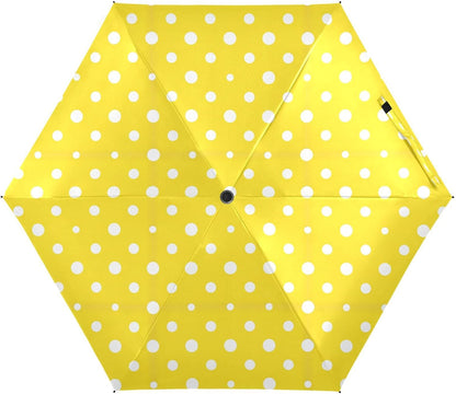Whale Species Ocean Umbrellas for RainFunny Windproof Small Folding Compact Mini Travel Umbrella for Purse Lightweight Portable Pocket for Women