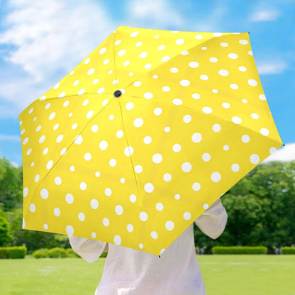 Whale Species Ocean Umbrellas for RainFunny Windproof Small Folding Compact Mini Travel Umbrella for Purse Lightweight Portable Pocket for Women