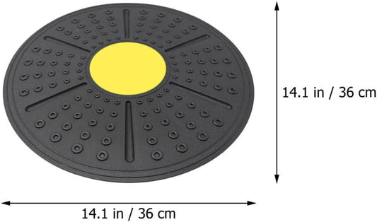 Balance Board Balance Trainer Yellow Sensory Training Board and Fitness Rehabilitation