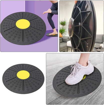 Balance Board Balance Trainer Yellow Sensory Training Board and Fitness Rehabilitation