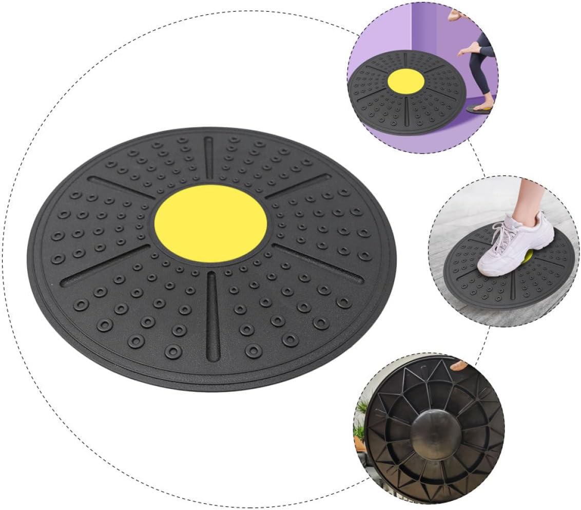 Balance Board Balance Trainer Yellow Sensory Training Board and Fitness Rehabilitation