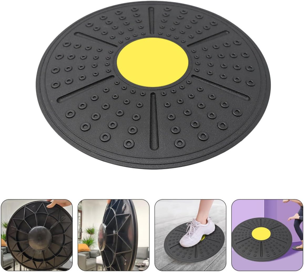 Balance Board Balance Trainer Yellow Sensory Training Board and Fitness Rehabilitation