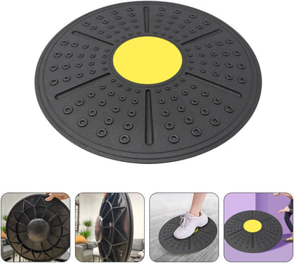 Balance Board Balance Trainer Yellow Sensory Training Board and Fitness Rehabilitation