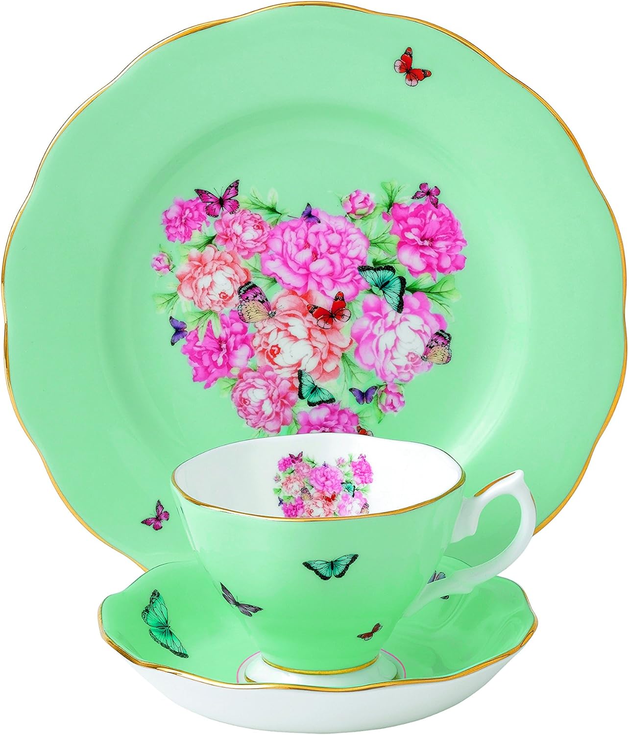 Miranda Kerr For Blessings 3-Piece Set (Teacup, Saucer & Plate 8")