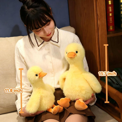 Duck Plush 11.8 inch Cute Stuffed Animal Ultra Soft Plushies Toys Kawaii Gifts for Kids Adults Yellow