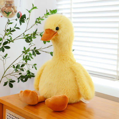 Duck Plush 11.8 inch Cute Stuffed Animal Ultra Soft Plushies Toys Kawaii Gifts for Kids Adults Yellow