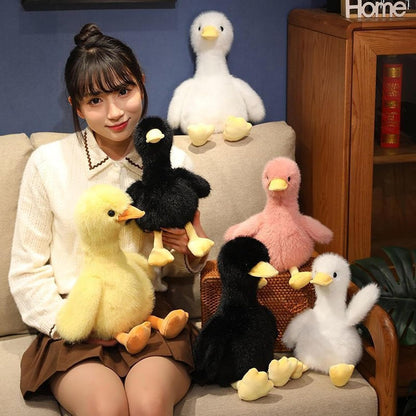 Duck Plush 11.8 inch Cute Stuffed Animal Ultra Soft Plushies Toys Kawaii Gifts for Kids Adults Yellow