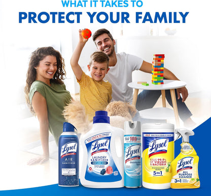 Disinfecting Wipes, Multi-Surface Cleaner, Lemon, 80 ct. (4 Pack)