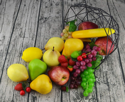 Artificial Lemons Simulation Lifelike Small Lemons Fake Fruit for Home Kitchen Wedding Party Decoration Photography 20pcs Set (Yellow)