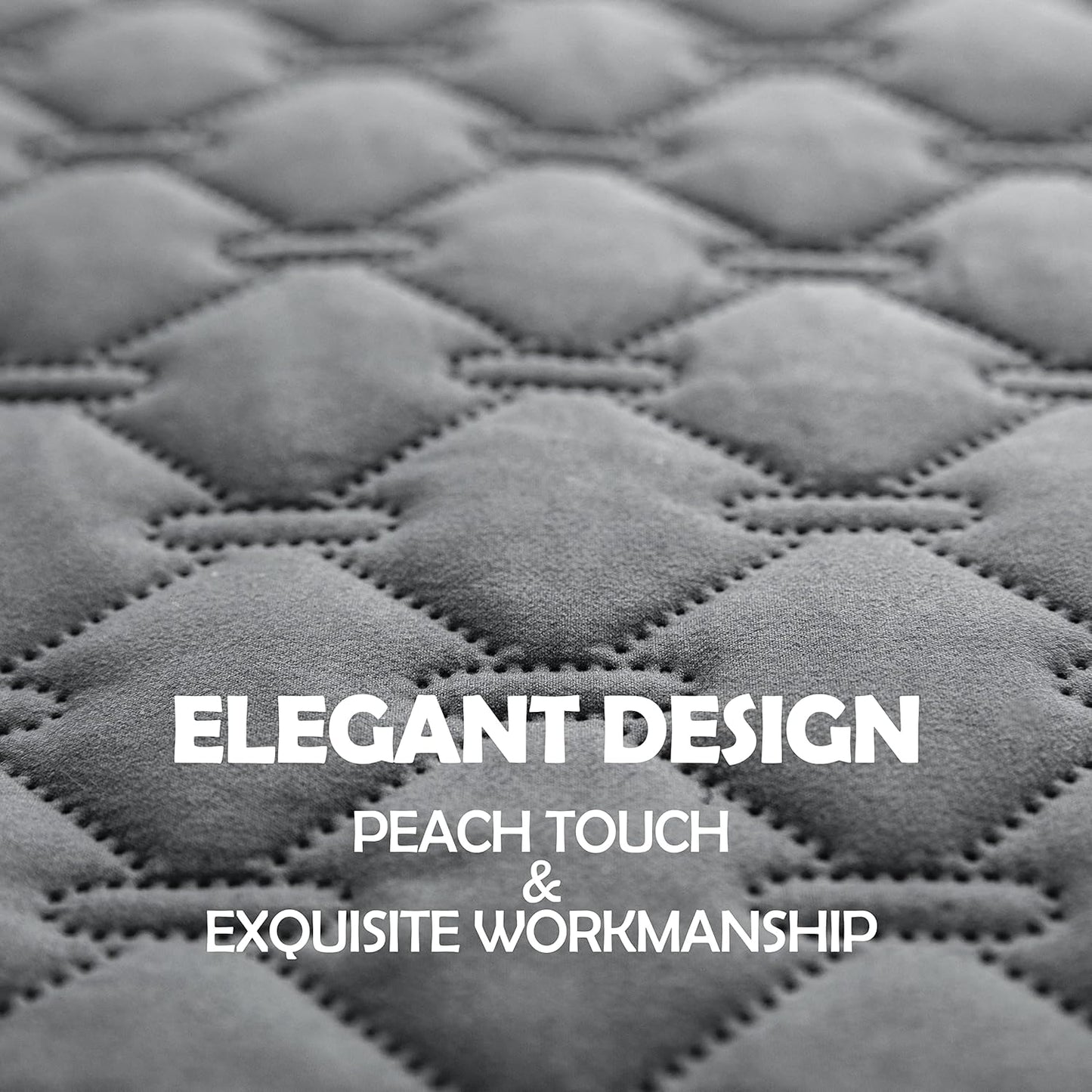 3X Stronger Waterproof Pet Blanket, Scratch Proof Furniture Protector for Dogs Cats, Reversible Cover 30x70 Inch, Dark Grey/Light Grey