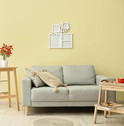 15.7" x 118" Yellow Wallpaper Solid Color Yellow Contact Paper Removable Wallpaper Peel and Stick Renter Friendly Wall Paper for Bedroom Bathroom Self Adhesive Shelf Liner Matte