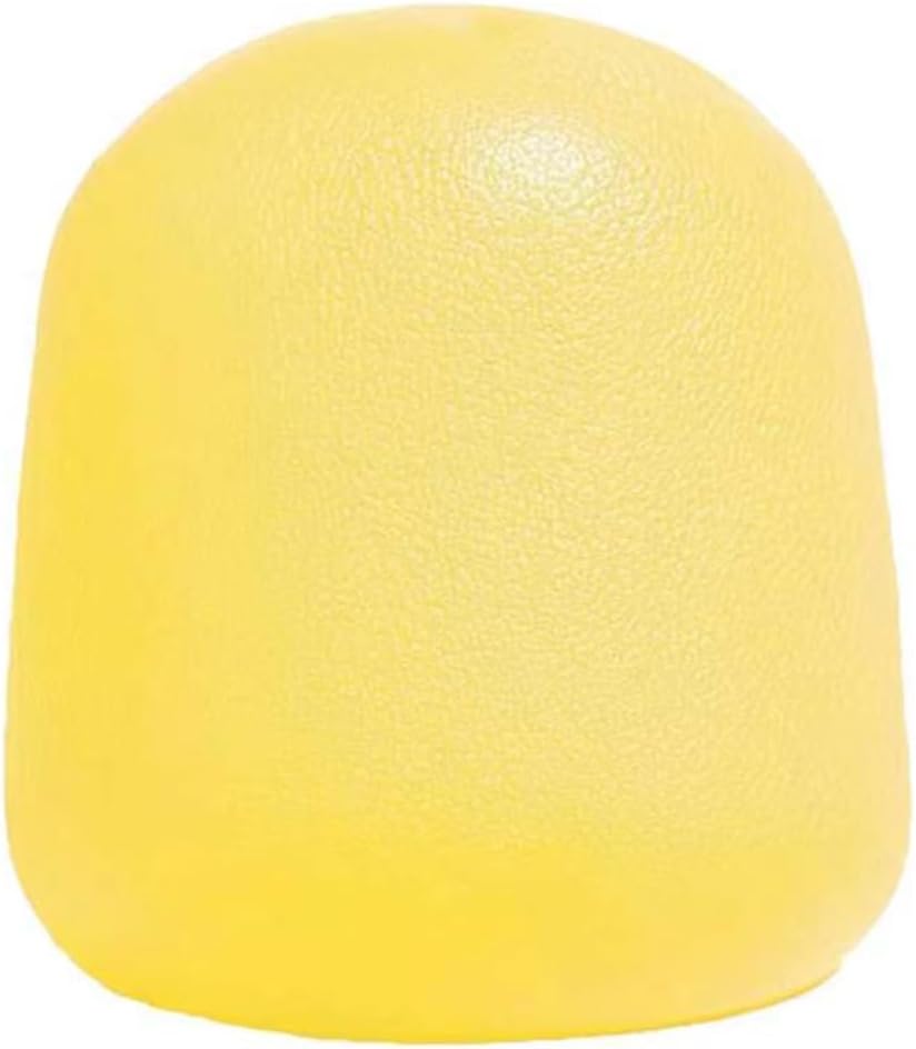 Slow Rising Squishy Ball, Soft Gumdrop Squeeze Toy for Kids Ages 3+ & Adults, Sensory Fidget Desk Toy for Home, Office, Travel & Everyday Play(Yellow)