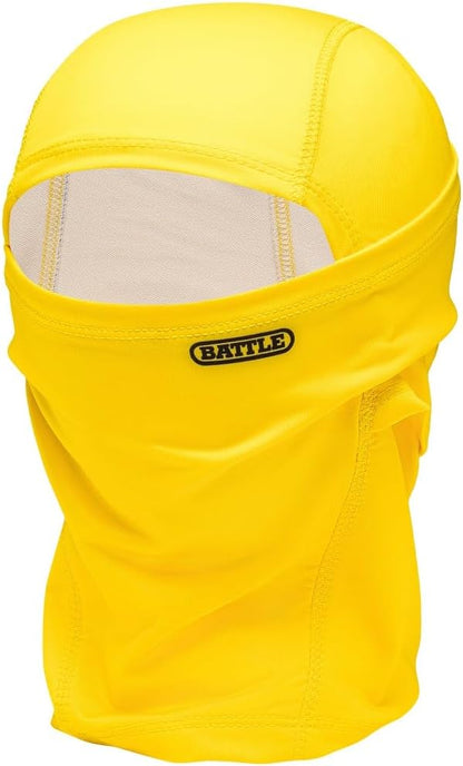Sports Performance Mask | Moisture-wicking AirTek fabric, Keeps you cool and dry, Tight fit for helmet on and off, Short neckline hugs closely