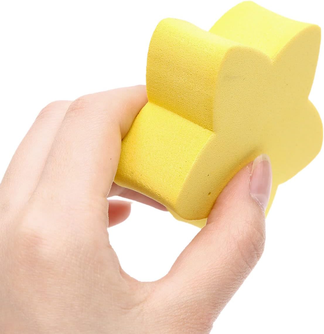 Yellow Star Car Antenna Topper - Easy to Find Car in The Parking Lot - Antenna Ball Auto Exterior Decor Accessories (Star)
