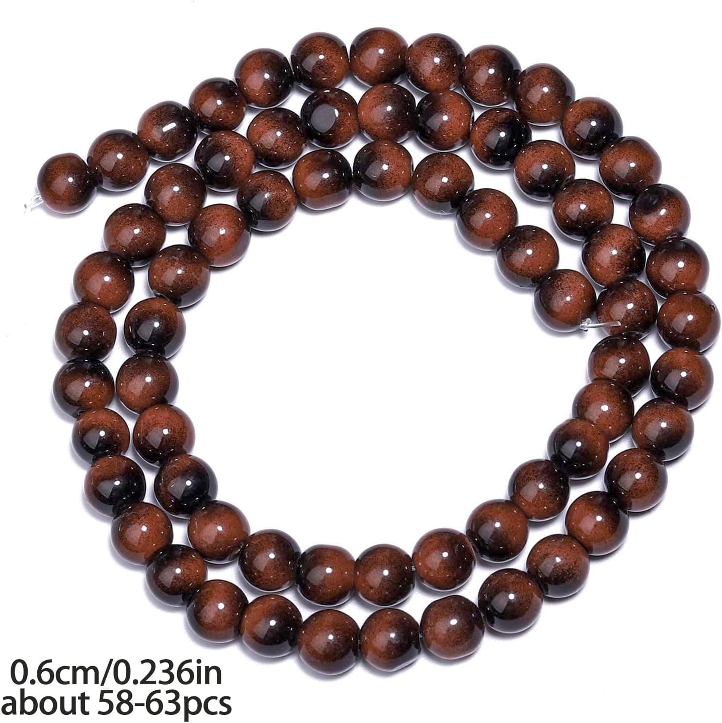 38PCS 10mm Yellow Tiger Eye Gemstone Beads for Jewelry Making, Round Smooth Glass Beads for DIY Bracelet Necklace Earring Keychain, Arts and Crafts, for Christmas Wedding Birthday