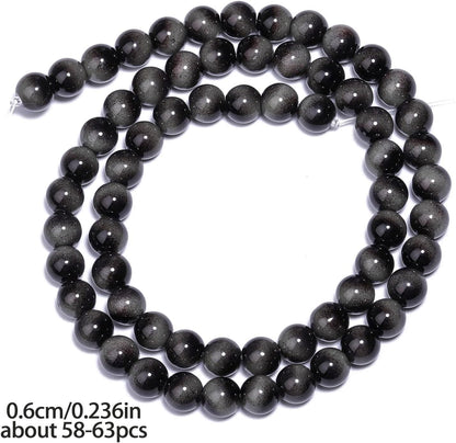 38PCS 10mm Yellow Tiger Eye Gemstone Beads for Jewelry Making, Round Smooth Glass Beads for DIY Bracelet Necklace Earring Keychain, Arts and Crafts, for Christmas Wedding Birthday