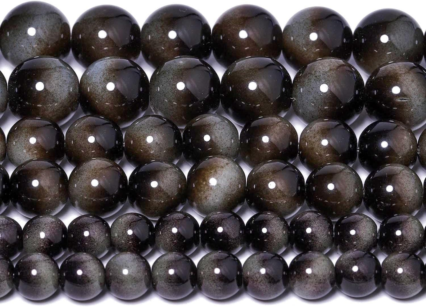 38PCS 10mm Yellow Tiger Eye Gemstone Beads for Jewelry Making, Round Smooth Glass Beads for DIY Bracelet Necklace Earring Keychain, Arts and Crafts, for Christmas Wedding Birthday