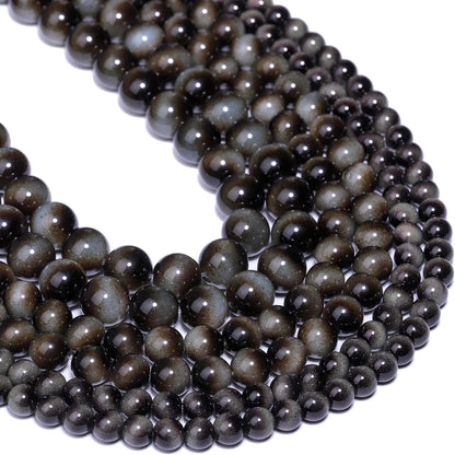 38PCS 10mm Yellow Tiger Eye Gemstone Beads for Jewelry Making, Round Smooth Glass Beads for DIY Bracelet Necklace Earring Keychain, Arts and Crafts, for Christmas Wedding Birthday