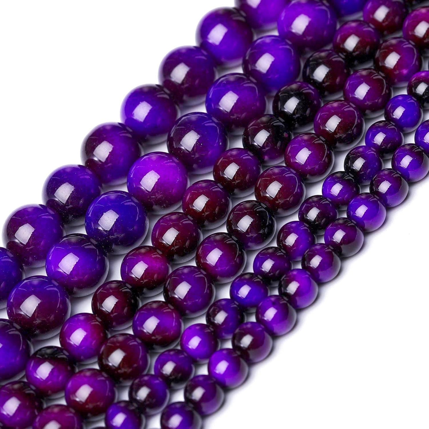 38PCS 10mm Yellow Tiger Eye Gemstone Beads for Jewelry Making, Round Smooth Glass Beads for DIY Bracelet Necklace Earring Keychain, Arts and Crafts, for Christmas Wedding Birthday
