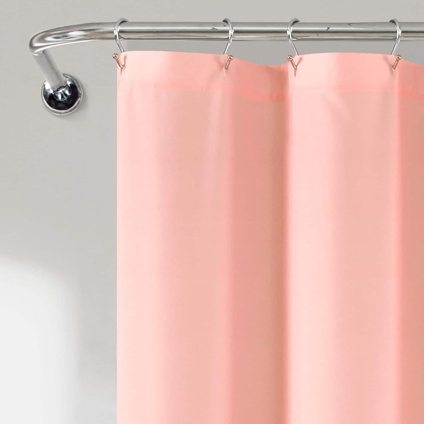 Umbre Fiesta Shower Curtain Single 72" W x 72" L Yellow & Gray - Yellow Shower Curtains for Bathroom - Bathroom Curtain - Ombre Curtains