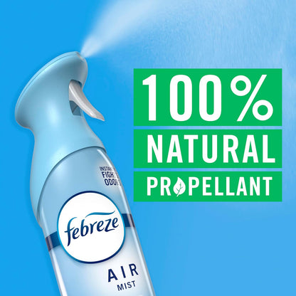 Air Mist, Air Freshener Spray, Odor Fighting Room Spray, Deodorizer for Home Bathroom Kitchen Office Apartment Dorm Room Classroom, Kitchen Odor Fighter Fresh Lemon Scent, 8.1oz, 3-pack