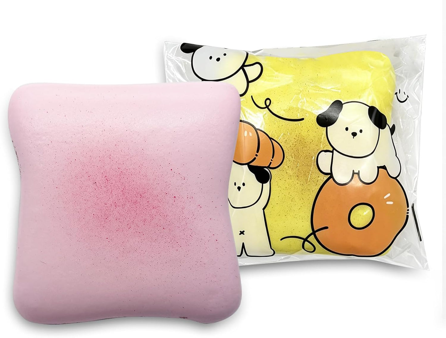Bread Butter Squishy,Slow Rising Squishy,Stress Balls，Fidget Toy | Party Favor Gift squeeze toy Stress Relief back to school cheese squishy