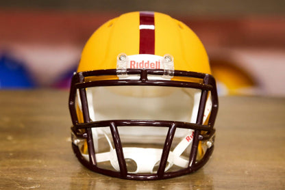 Riddell NCAA Arizona State Sun Devils Matte Yellow Sparky Speed Mini Football Helmet