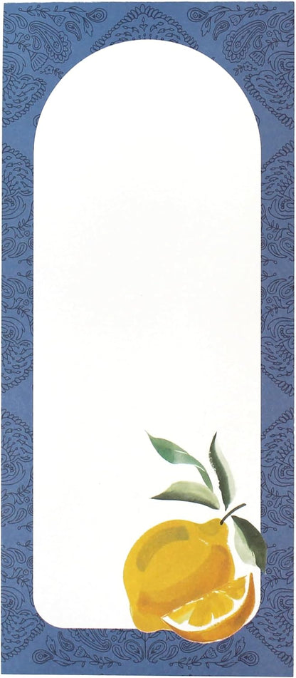 Journal and Stationery Set (Journal, List Pads, Pocket Notepad and Large Notepad) Lemon Collection