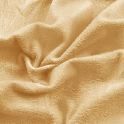 1 Yard x 60 Inch Bright Yellow Pre-Cut Minky Fabric, Soft Plush | 100% Polyester, 3mm Pile Retains Warmth, Machine Wash And Tumble Dry, Fade Resistant, Versatile For Blankets Pillows & Crafts