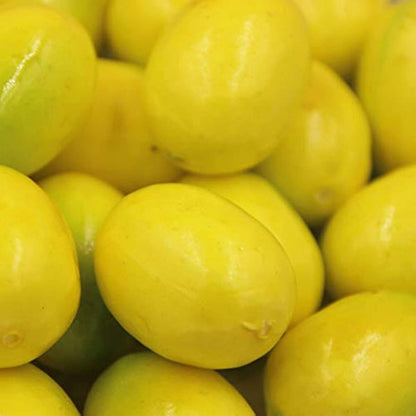 10 Pcs Artificial Mini Lemon Decor Fake Fruit Home Party Festival Decoration Props,Artificial Lemons Simulation Lifelike Small Lemons Fake Fruit for Home Kitchen Wedding Party Decoration Photography
