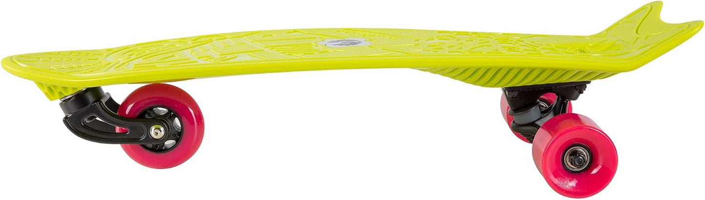 24" x 7" Bee Board Wave Skateboard with 3 Wheels