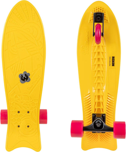 24" x 7" Bee Board Wave Skateboard with 3 Wheels