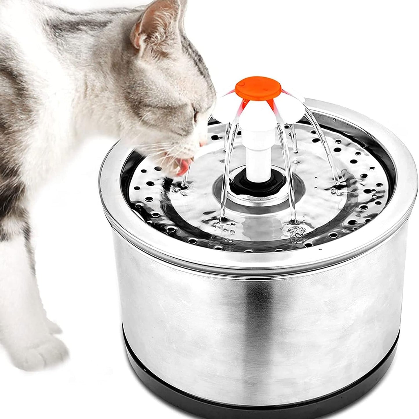 Accessories for Pet Water Dispenser for Cat Fountain Replacement Flower for Head for Dog Drinking Fountains 0.6in, Yellow