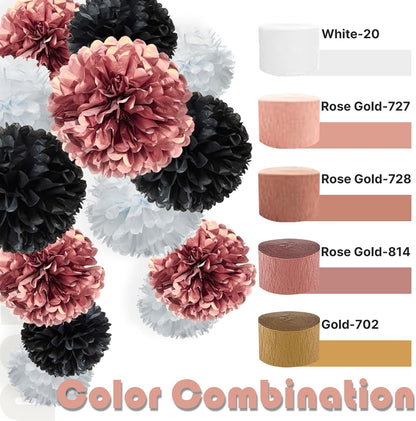 Light Yellow Pale Pastel Yellow Crepe Paper Streamers 4pcs 328 FT | Birthday Graduation Engagement Baby Shower Summer Sunflower Little Cutie Wedding Bridal Shower Party Decorations - Colors A