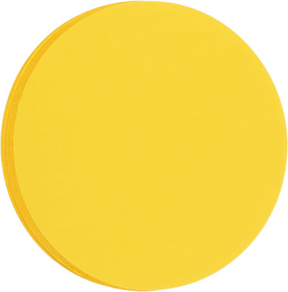 60 PCS Golden Yellow Circle Cutouts Paper, 6 Inch Round Cutouts 200gsm/75lb Circle Cardstock for DIY Crafts Classroom Bulletin Board Decoration