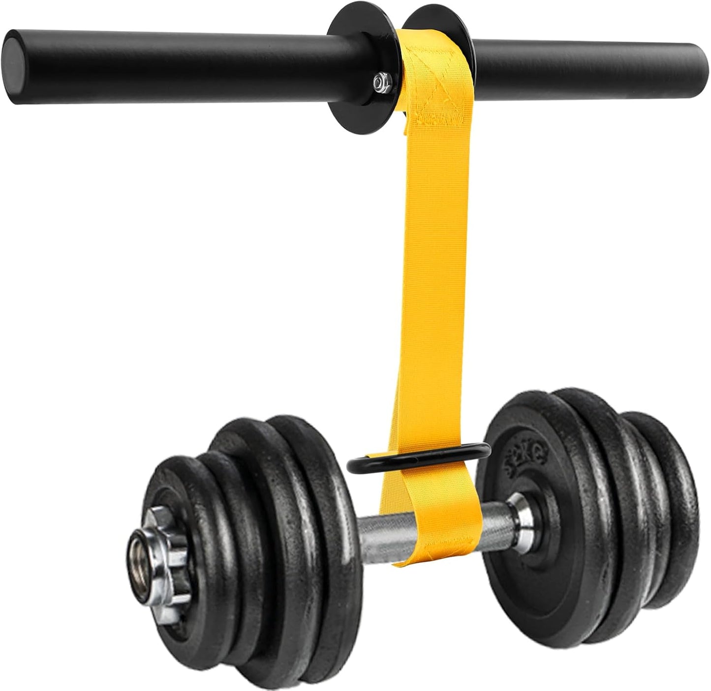 Forearm Strengthener and Wrist Roller, 43.3/51.2 Inch Adjustable Ultra-Strong Nylon Webbing Wrist Forearm Blaster with Quick Locking Mechanism & Anti-Slip Grips, Max 100+ lbs Load for Grip Strength Training, Climbing, Home Gym