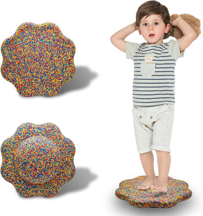 EPP Balance Board Kids for Stepping Stones for Kids | Foam Toddler Balance Board, for Sensory Training Indoor Outdoor, for Boys Girls