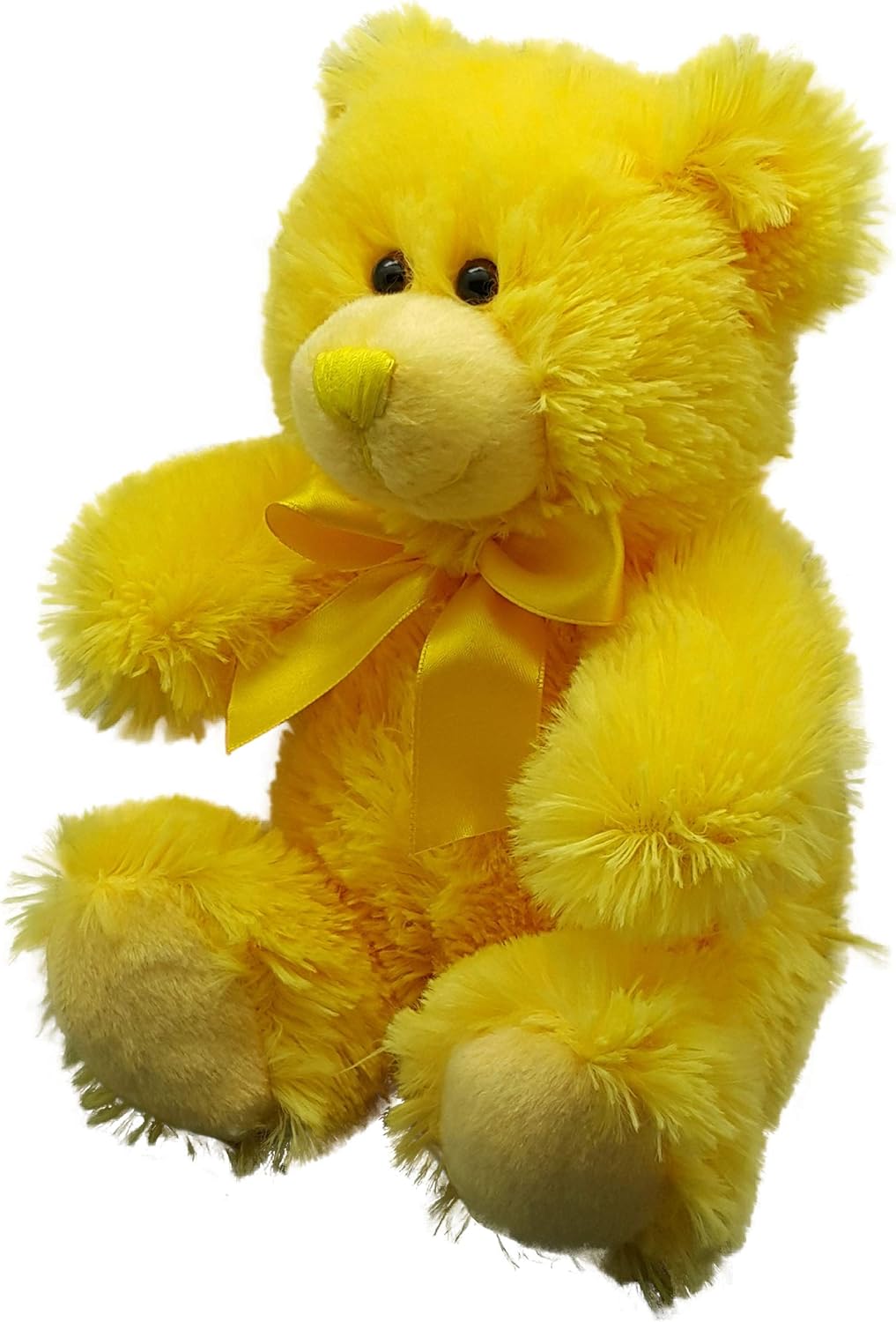8" Yellow Teddy Bear – Soft Plush Yellow Bear, Small Bear, Perfect for Kids, Birthdays, Holidays, and More!