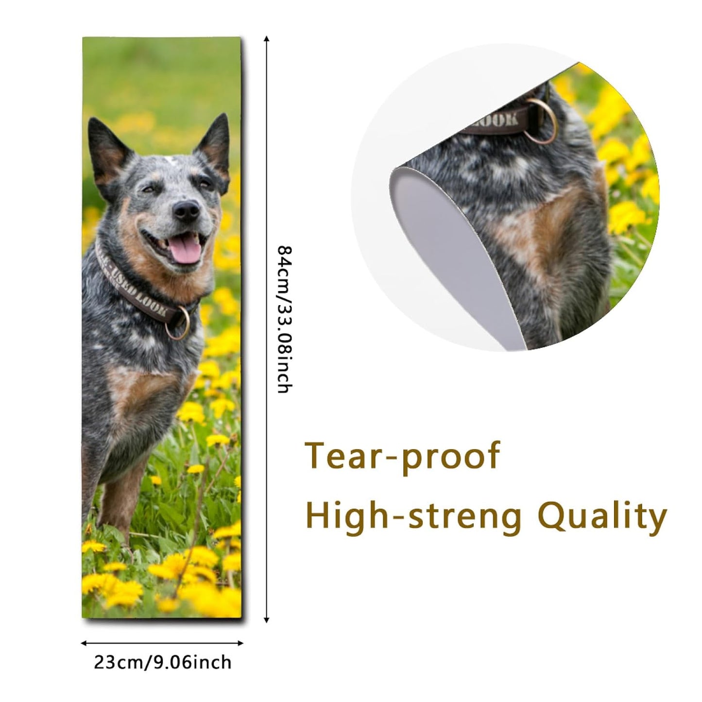 Custom Skateboard Grip Tape Add Your Own Design 9x33 Inch Personalized Skateboard Sticker with Photo Text Image Logo Customized Longboard Stickers Gifts for Friends, Yellow