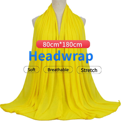 Head Wraps for Black Women Stretch Head Scarf Long African Hair Wraps Turban Headwraps Jersey Headbands